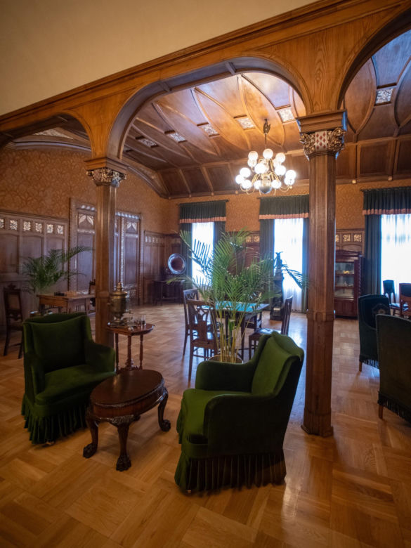 Sala arkadowa w Muzeum Miasta Łodzi