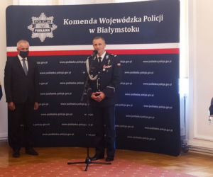 Święto policji inne niż zwykle. Tak wyglądały obchody w Białymstoku [ZDJĘCIA]