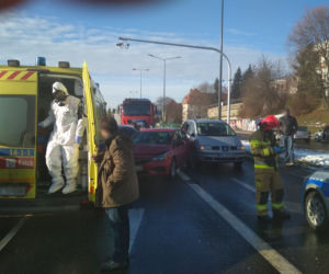 Karambol w Olsztynie