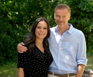 M jak miłość odc. 1899. Magda (Anna Mucha), Andrzej Budzyński (Krystian Wieczorek)