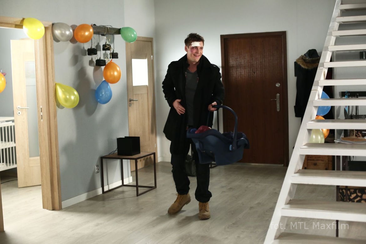 M jak miłość odc. 1141. Marcin (Mikołaj Roznerski)