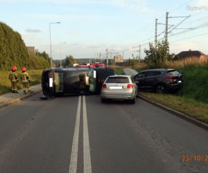 Kraksa w Rybniku. BMW skasowało dwie osobówki