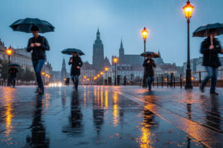 Poniedziałek w Szczecinie. Deszczowa aura zaskoczy mieszkańców 23.02.2026!