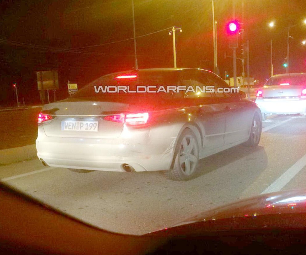 2015 Audi A4 B9 przyłapane