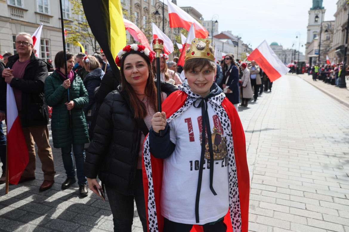   Wielki marsz w Warszawie 12.04.2025