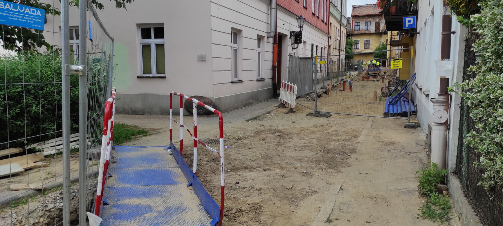 Trwa remont ul. Zakątnej w Tarnowie