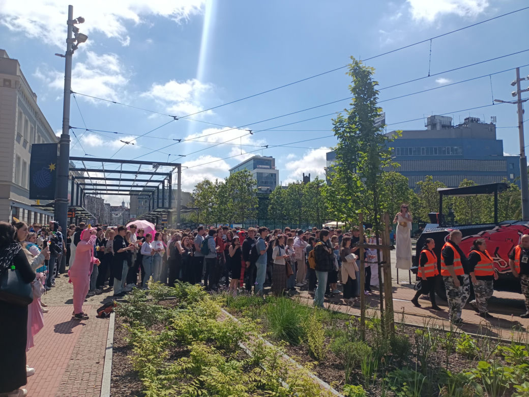 Korowód studencki rozpoczyna Juwenalia Śląskie 2025 w Katowicach