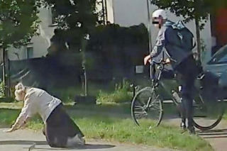 Rowerzysta pchnął 80-latkę na chodnik! Awantura na ścieżce rowerowej