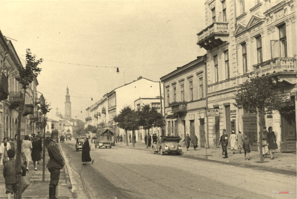 Ulica Stefana Żeromskiego na przestrzeni lat 