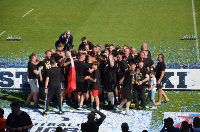 MKS Awenta Pogoń Siedlce po raz pierwszy w historii obroniła tytuł Mistrza Polski Ekstraligi Rugby!