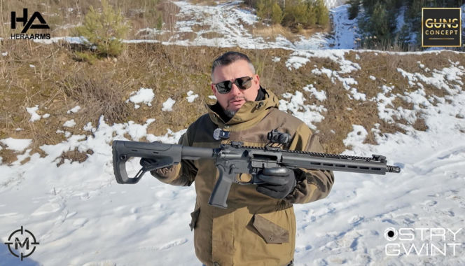 Test karabinka ARES od Hera Arms & Guns Concept