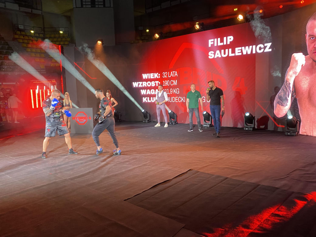 Media trening przed Hybrid MMA 4 w Zielonej Górze