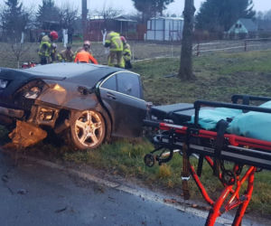 Wypadek w Ulnowie