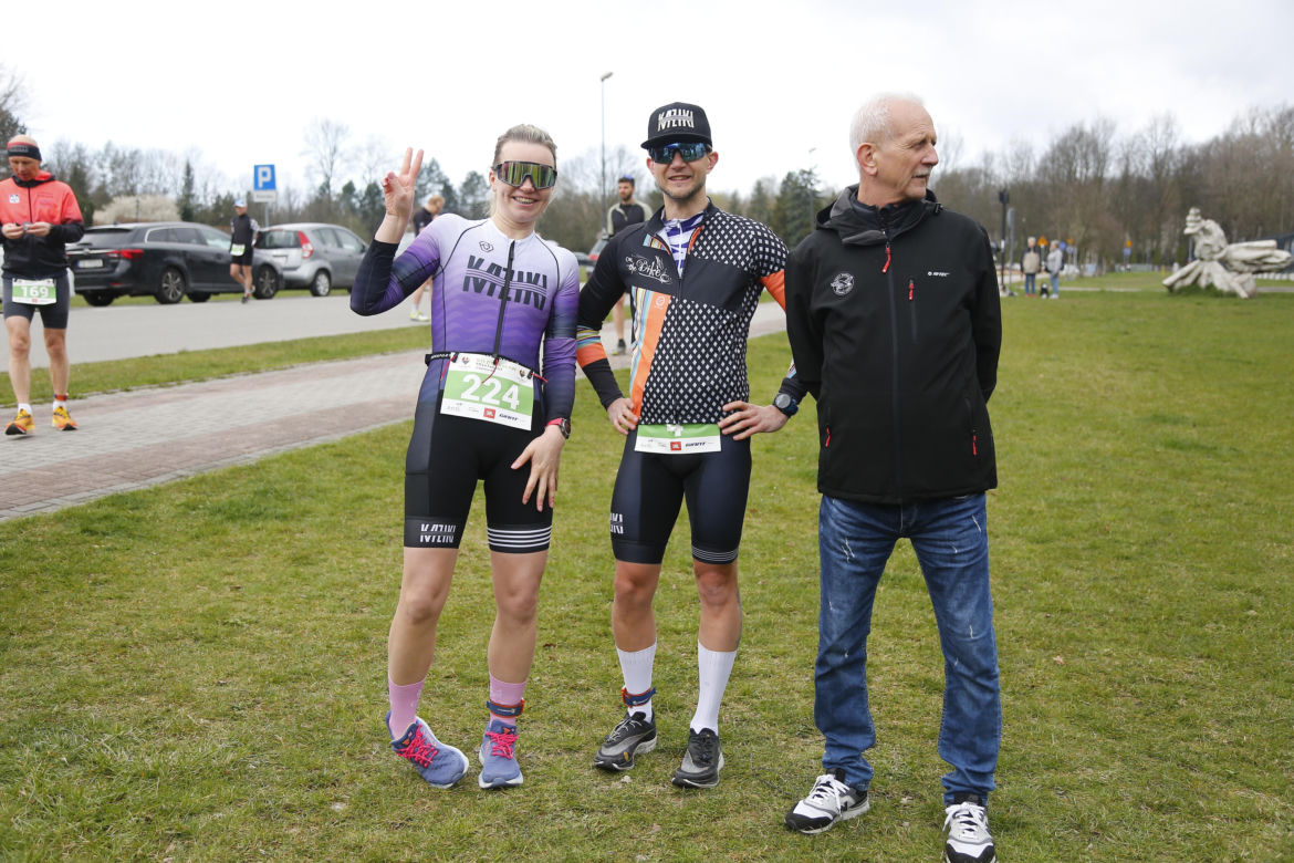 Silesiaman Duathlon Katowice w Dolinie Trzech Stawów. Na starcie stanęło 250 osób