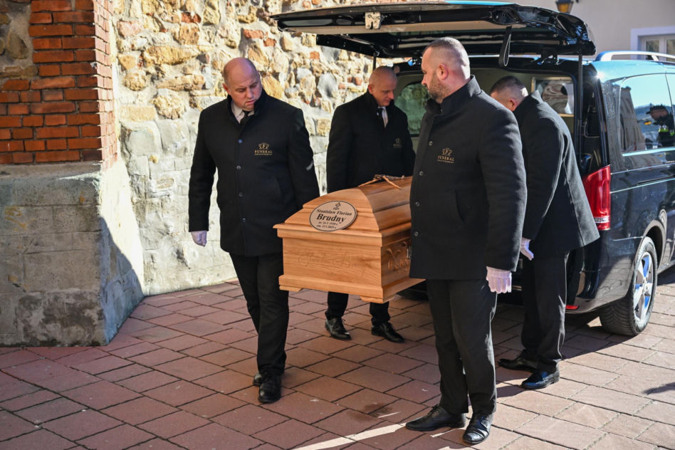 Pogrzeb Stanisława Brudnego w Pilznie