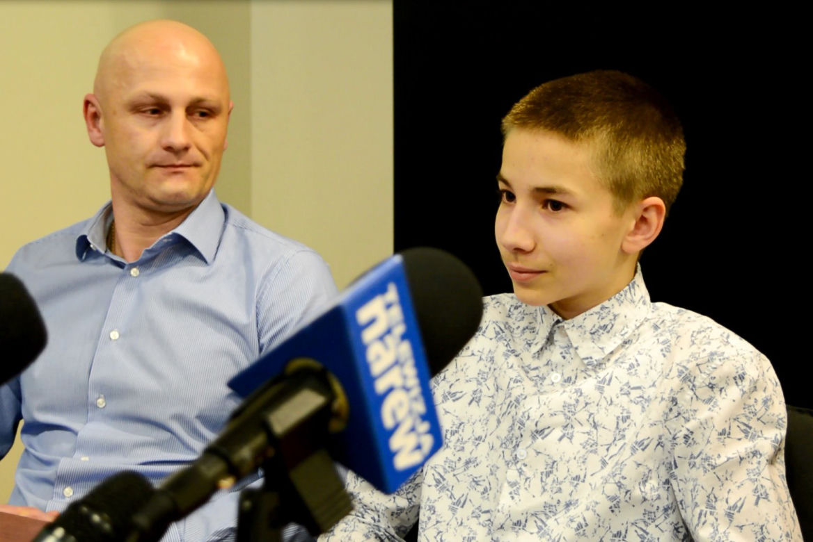 Maciej Marchel. 14-latek ambasadorem podlaskiego sportu