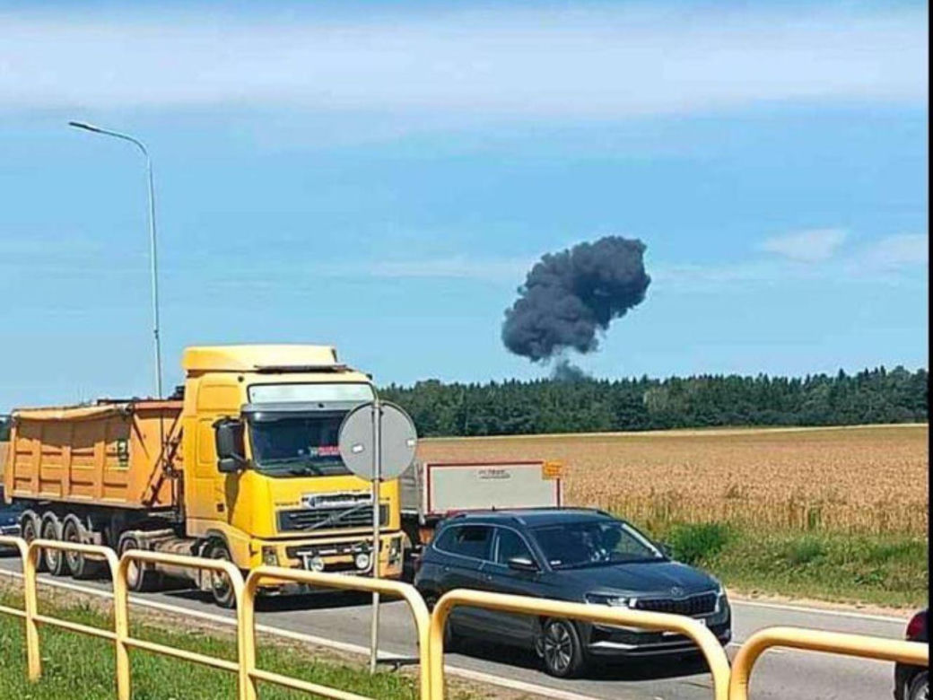 Wypadek samolotu wojskowego