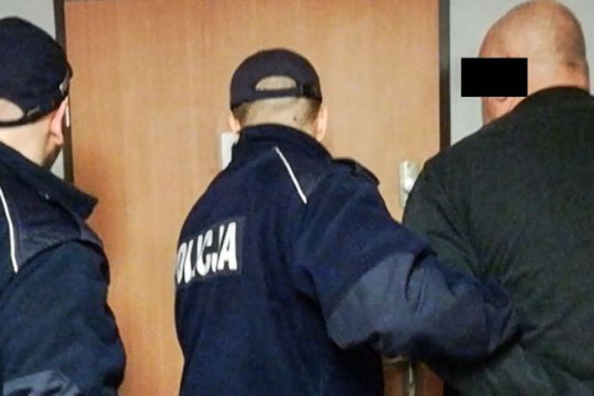 Zatrzymała go policja