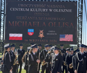 Michael Ollis patronem Centrum Kultury w Olesznie. To on ocalił życie Polaka w Afganistanie