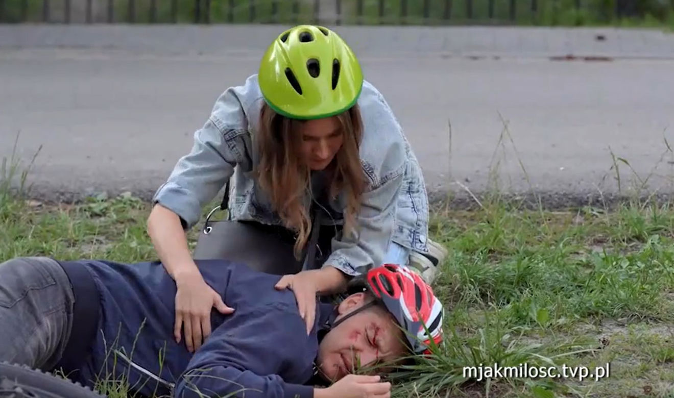 M jak miłość: Paweł (Rafał Mroczek), Franka (Dominika Kachlik)