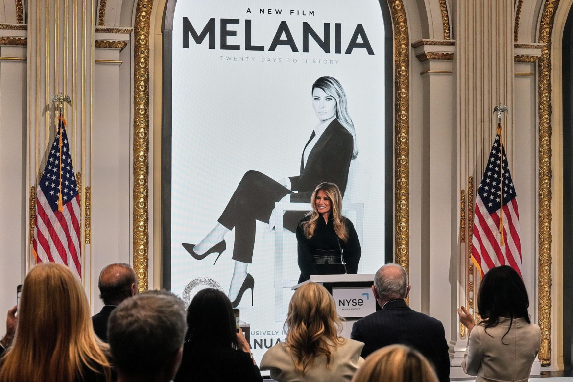 Melania została gwiazdą filmową. Ale jest jeden problem