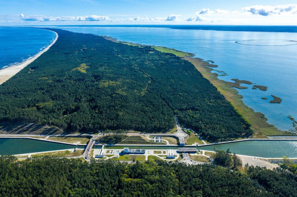 Plaża w Piaskach (Mierzeja Wiślana)