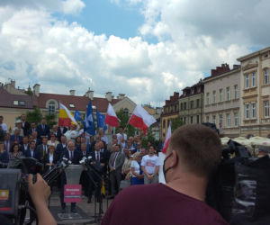 Wybory w Rzeszowie. Konrad Fijołek ze wsparciem samorządowców z całej Polski [ZDJĘCIA]