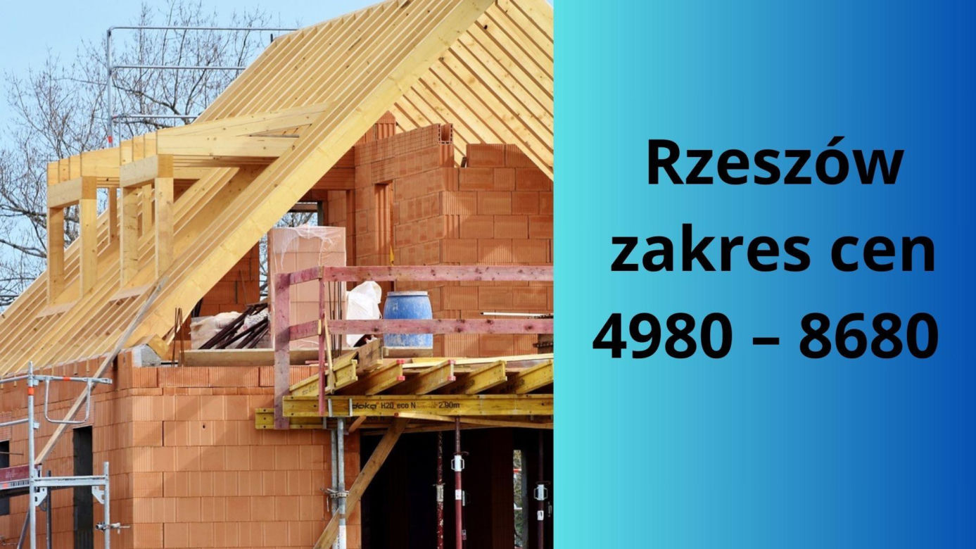 Rzeszów średnia cena za mkw 6735 zł 