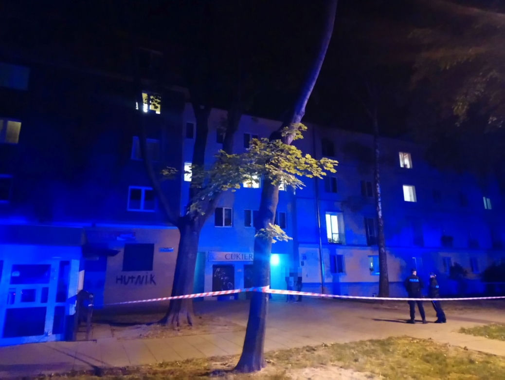 Dramatyczny pożar w Nowej Hucie, nie żyje mężczyzna