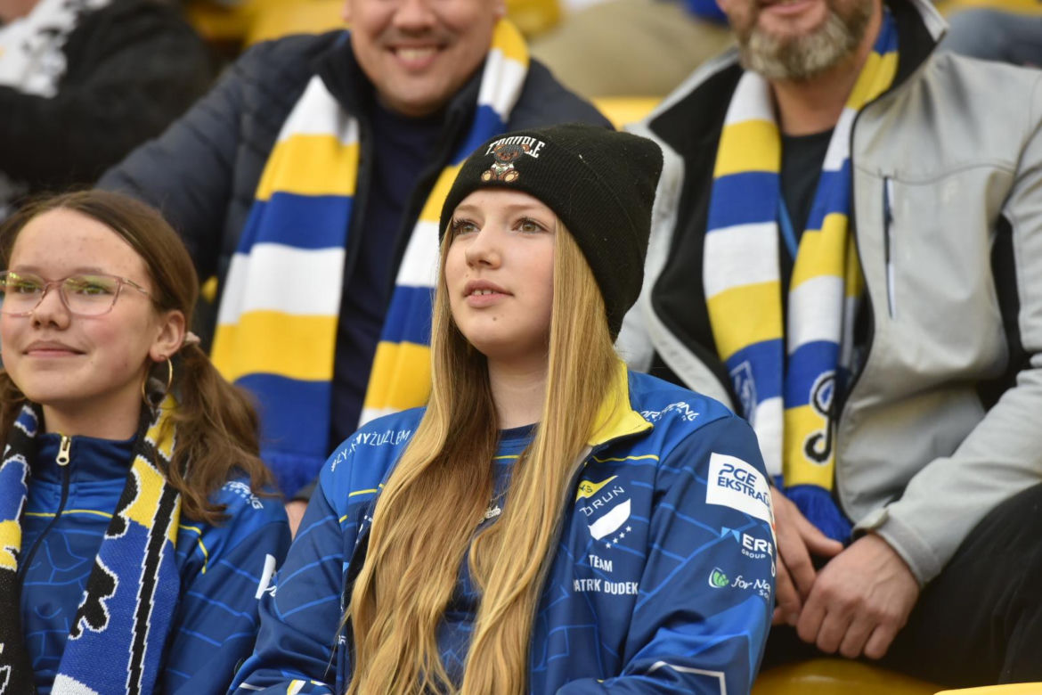 PRES Grupa Deweloperska Toruń - Stelmet Falubaz Zielona Góra, zdjęcia kibiców i zawodników z meczu 5. kolejki PGE Ekstraligi