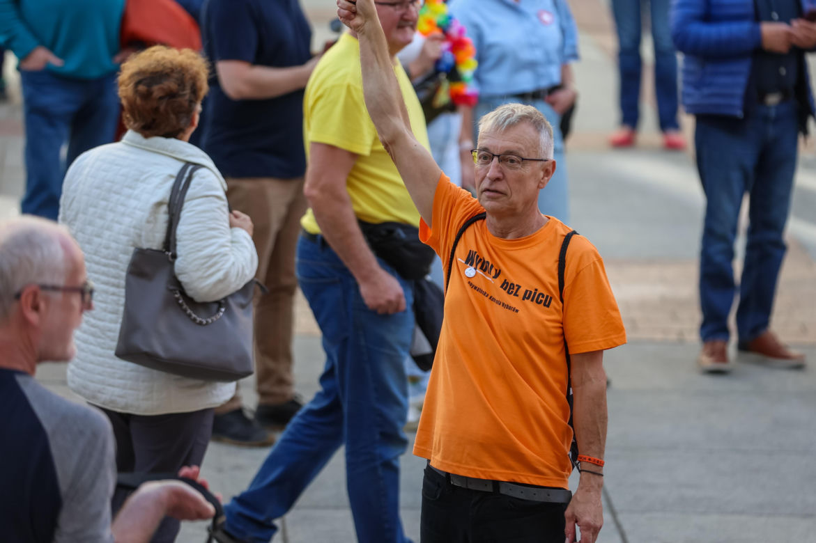 Marsz radości w Katowicach