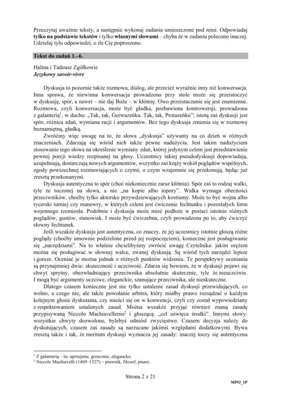 ARKUSZE CKE - Matura j.polski - poziom podstawowy 2019 - co było na maturze z polskiego?