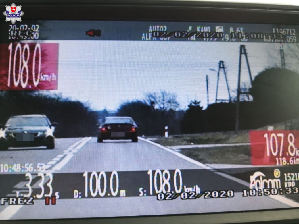 Pomylili miasto z autostradą. W terenie zabudowanym gnali z prędkością ponad 100 km/h