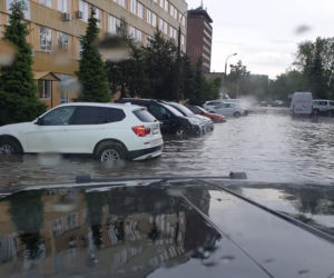Powódź w Białymstoku 28.05.2019