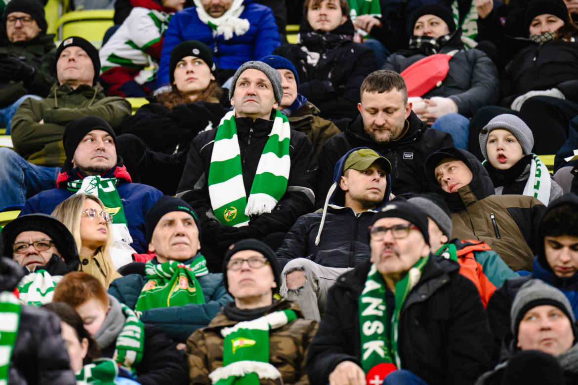 Lechia Gdańsk - Zagłębie Lubin: Zdjęcia z meczu 22. kolejki PKO BP Ekstraklasy