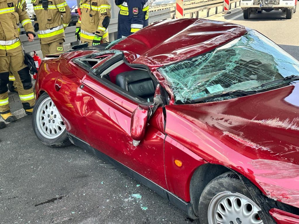  Lambo za 1,5 mln rozbite, alfa romeo na dachu. Wielkie kraksy w Warszawie