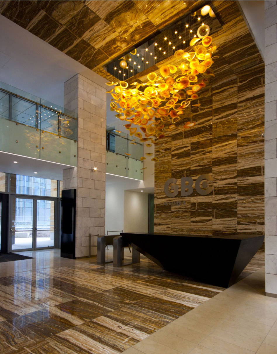 Gdański Business Center – biurowiec B, lobby