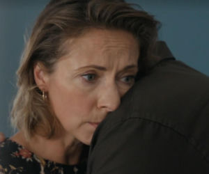 Barwy szczęścia, odc. 3342. Beata (Anita Jancia-Prokopowicz), Damian (Michał Lesień-Głowacki)