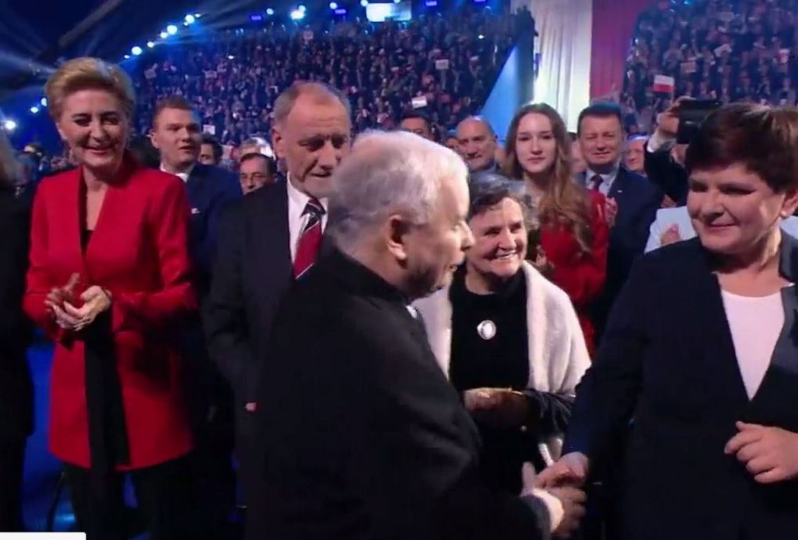Rodzina wspiera Andrzeja Dudę na konwencji Duda2020