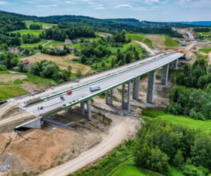Budowa S19 - Babica Jawornik z najwyższą estakadą w Polsce