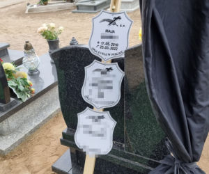 Pogrzeb Majeczki, która zginęła, wracając z placu zabaw