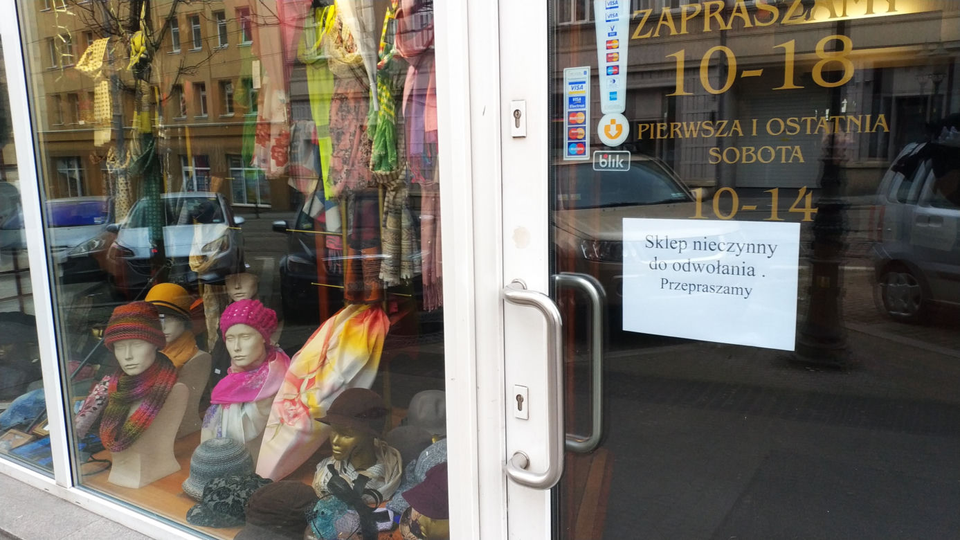 Opustoszały Poznań... 