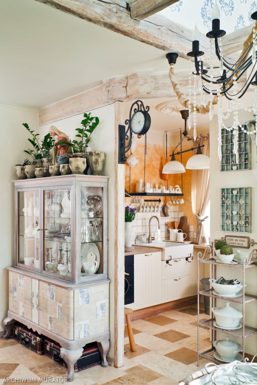 Kuchnia shabby chic