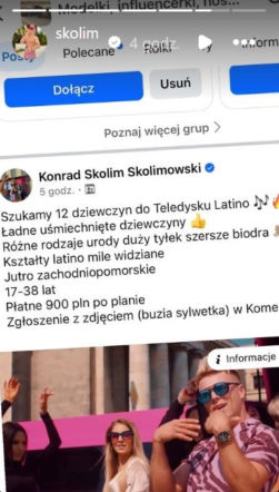 Pilne! Skolim szuka dziewczyn o "brazylijskich kształtach"! Płaci! Musicie się spieszyć