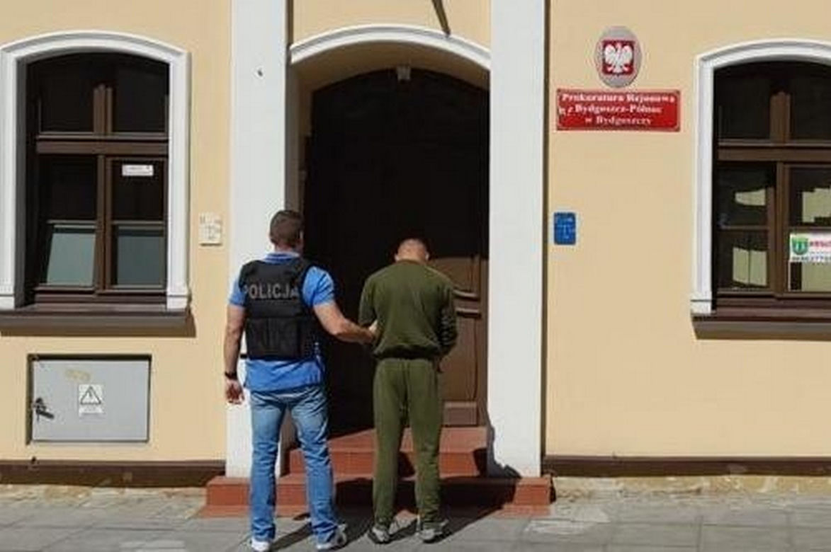 Nożownik z Fordonu zbił, bo był chory z zazdrości o dziewczynę