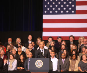 Barack Obama w Copernicus Center w Chicago