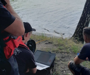 Zalew Rybnicki. Trwają poszukiwania zaginionego Ukraińca