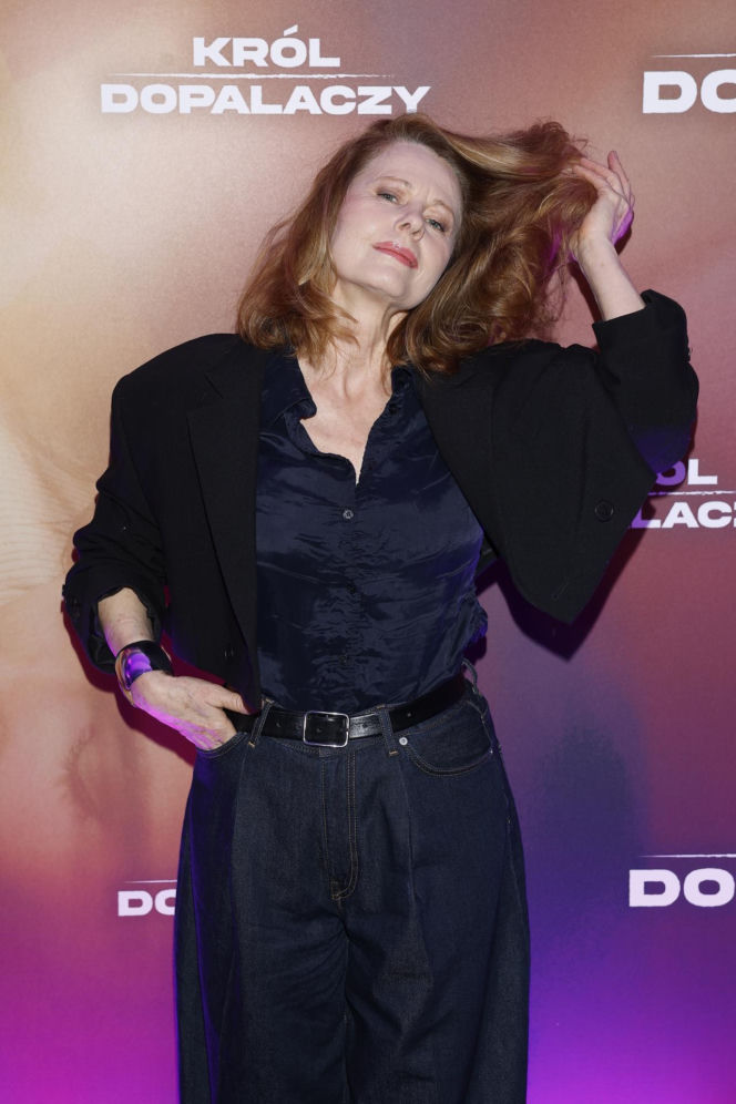 Czarna jak noc Szapołowska, chudziutka Aleksander i Niezgoda z torebką za kilkanaście tysięcy!