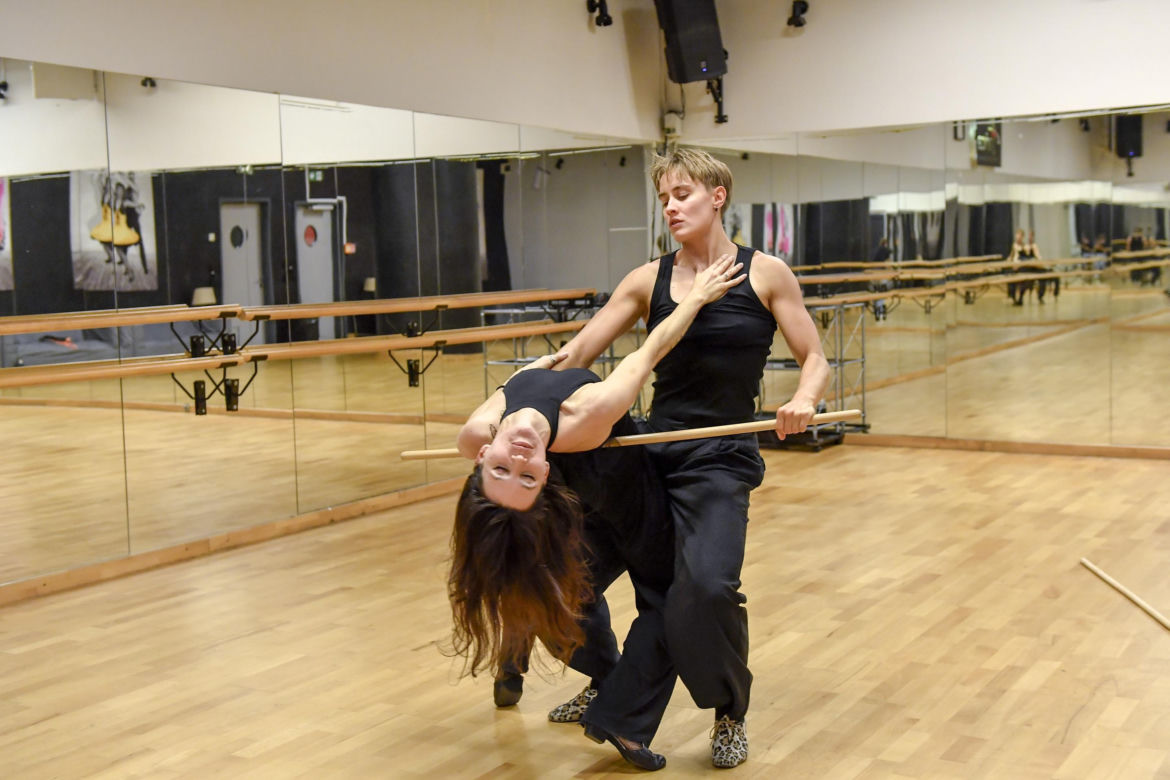 Trening do "Tańca z Gwiazdami" - Katarzyna Zillmann i Janja Lesar