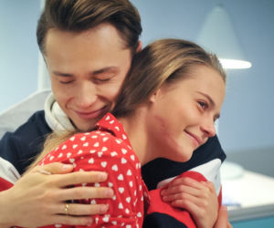 Barwy szczęścia, odc. 2020. Julita (Katarzyna Sawczuk), Józek (Patryk Pniewski)